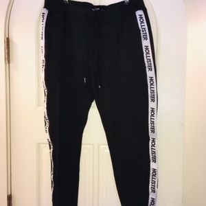 Black Hollister Sweatpants